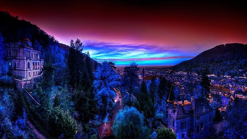 Town at Twilight