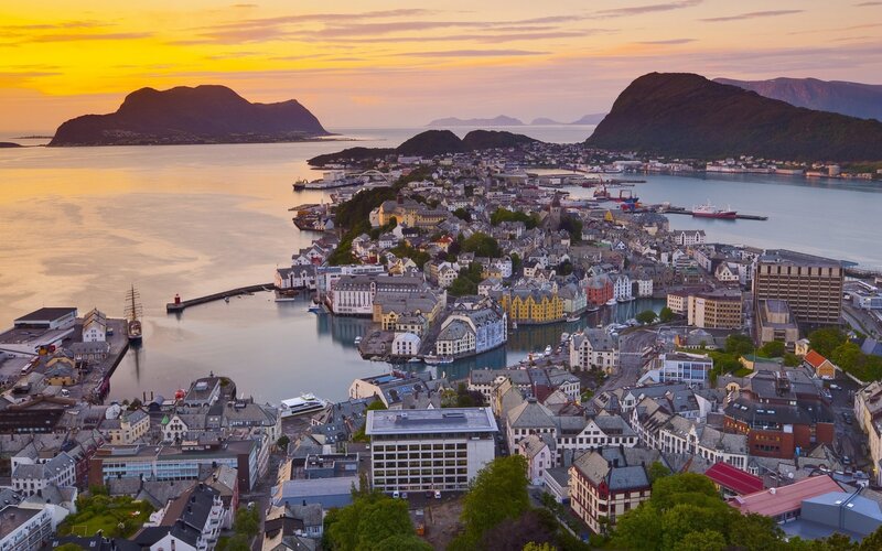 Town by the Fjord