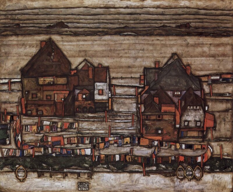 Town by the Water — Brown