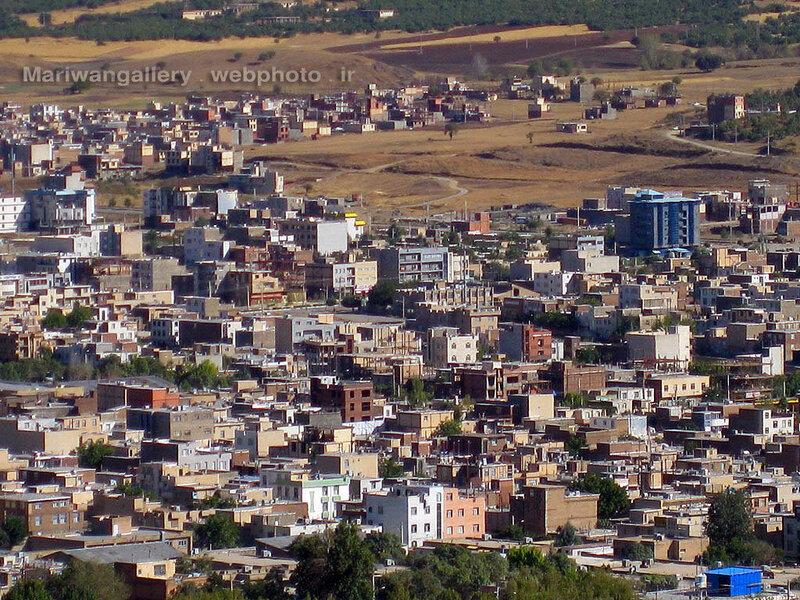 town in a valley