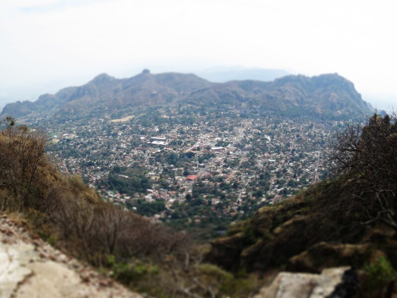 Town in Mountain Valley — Brown, Serene