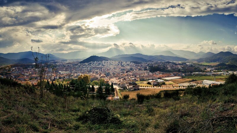 Town in Valley