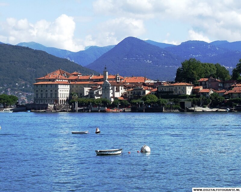 Town on Lake Shore