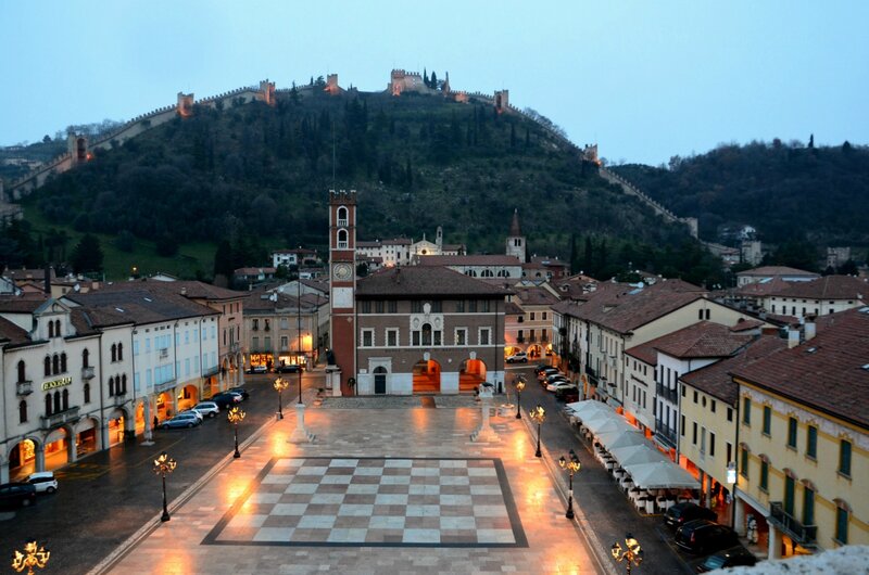 Town Square with Castle