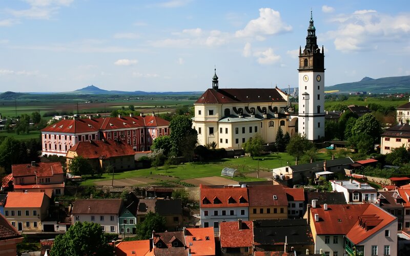 Town with Church Tower