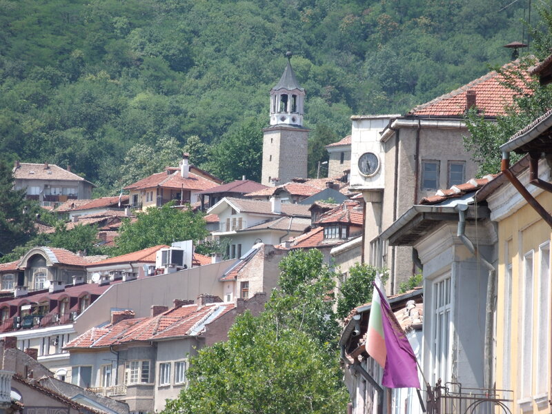 Town with Clock Tower