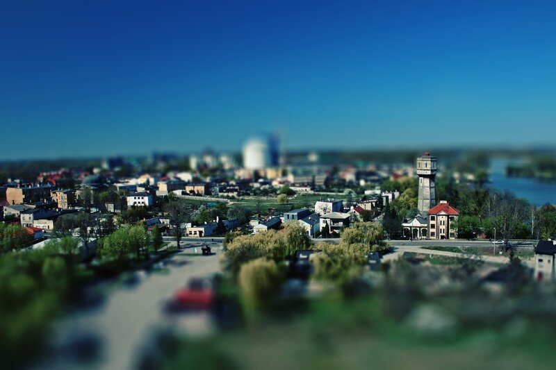 Town with Water Tower