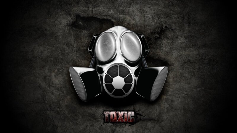 toxic gas mask wallpaper