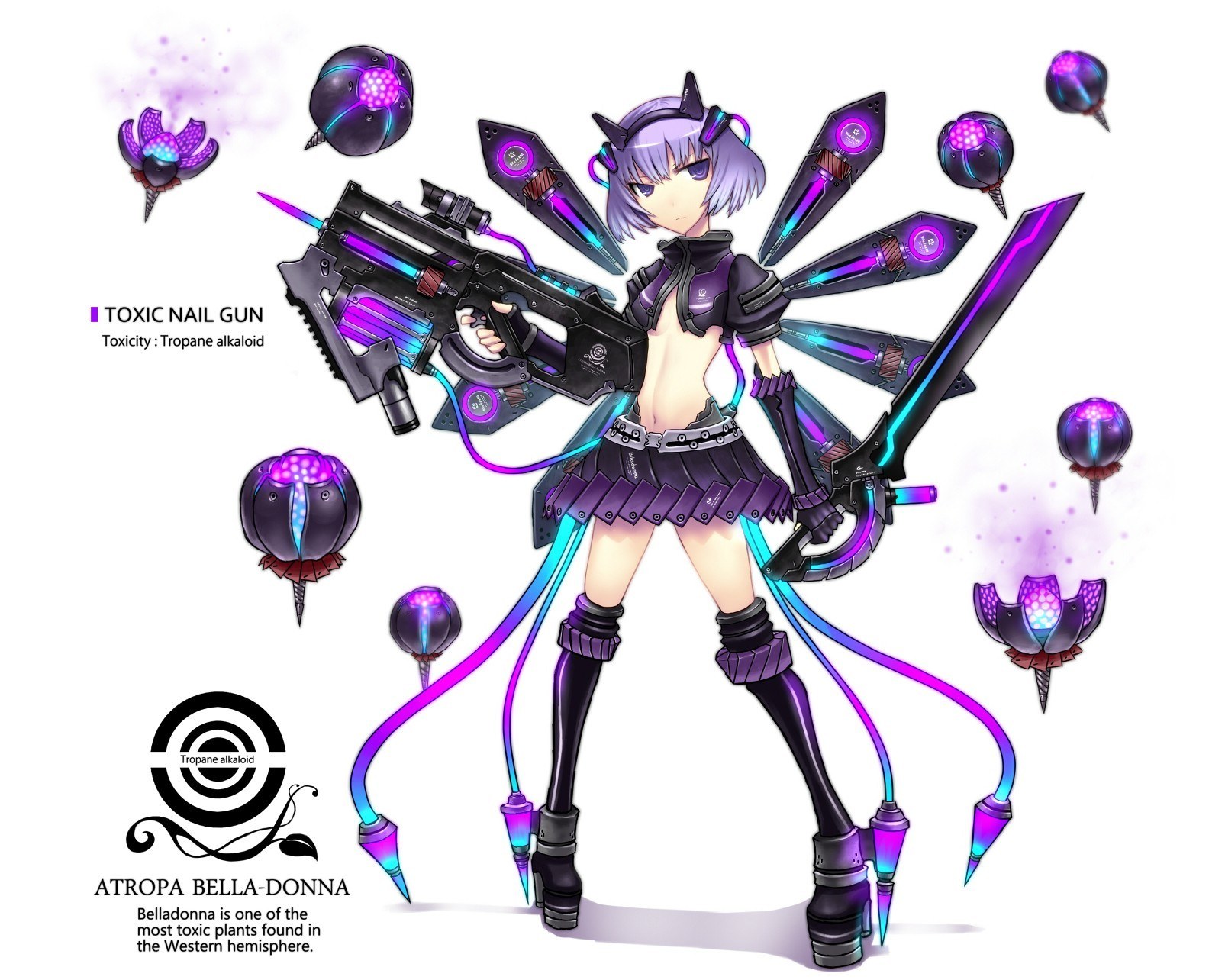 Toxic Nail Gun Concept Art