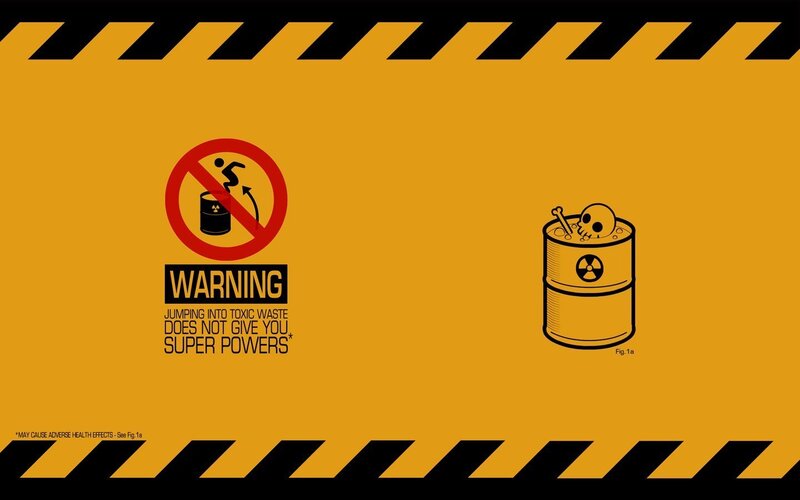 Toxic Waste Warning