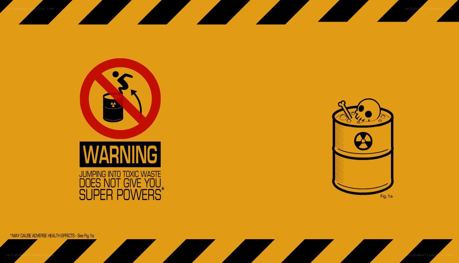 Toxic Waste Warning