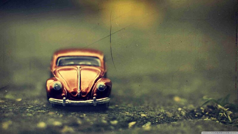 Toy Car on Ground
