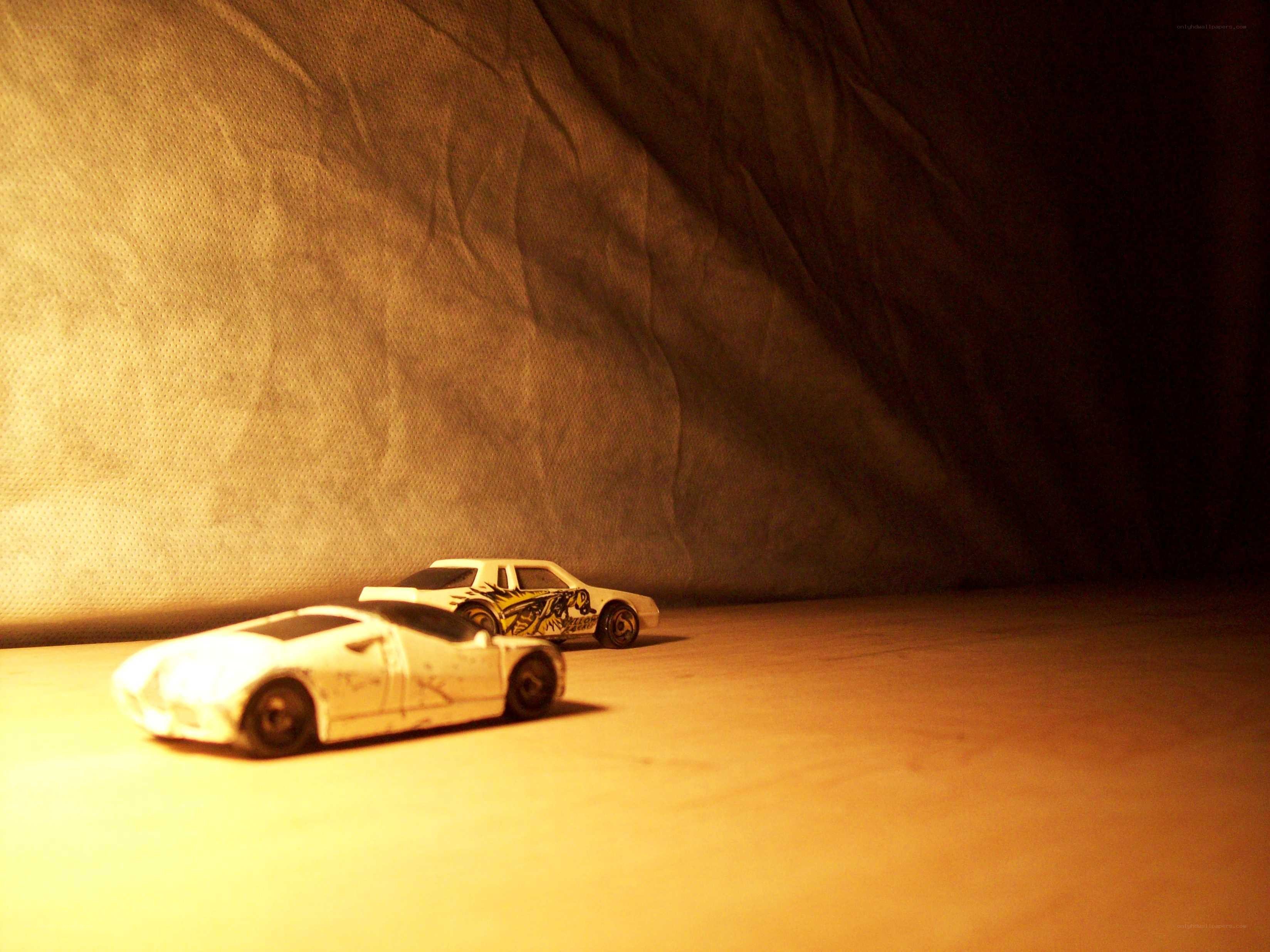 toy cars on a surface