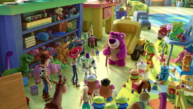 Toy Characters in Room