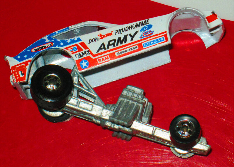 Toy Drag Racing Car