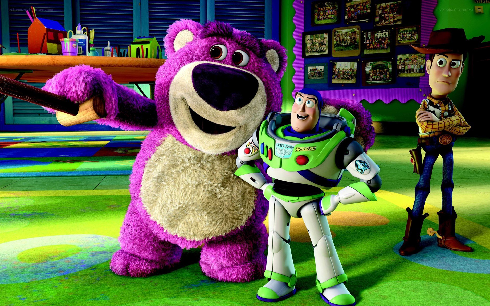 Toy Story 3 characters in classroom