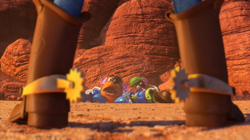 Toy Story 3: Potato Heads defeated