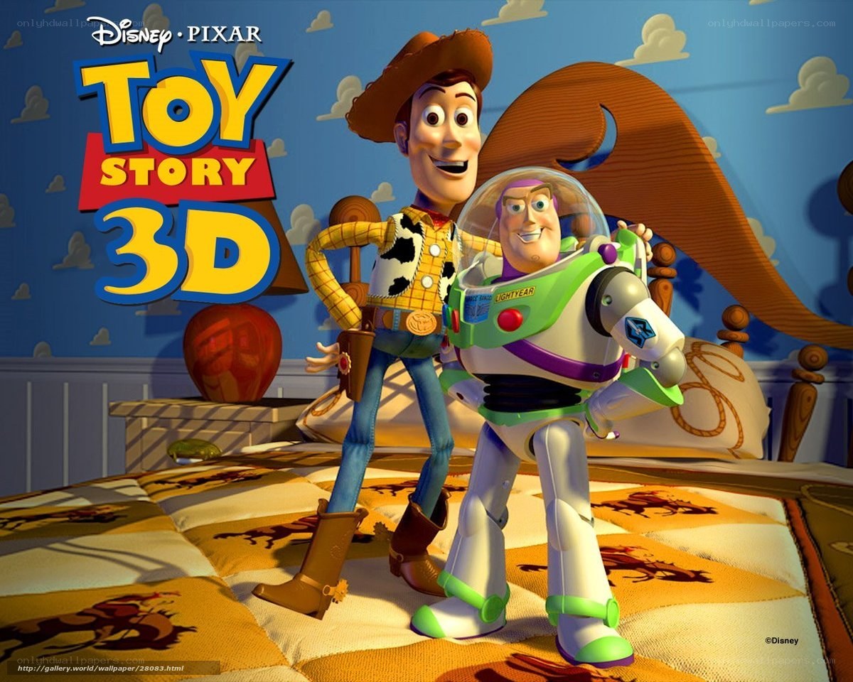 Toy Story 3D promotional art