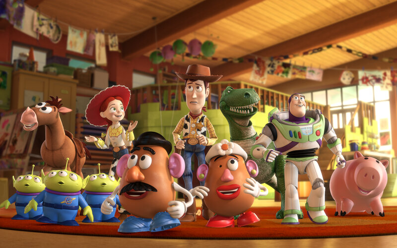 Toy Story characters together