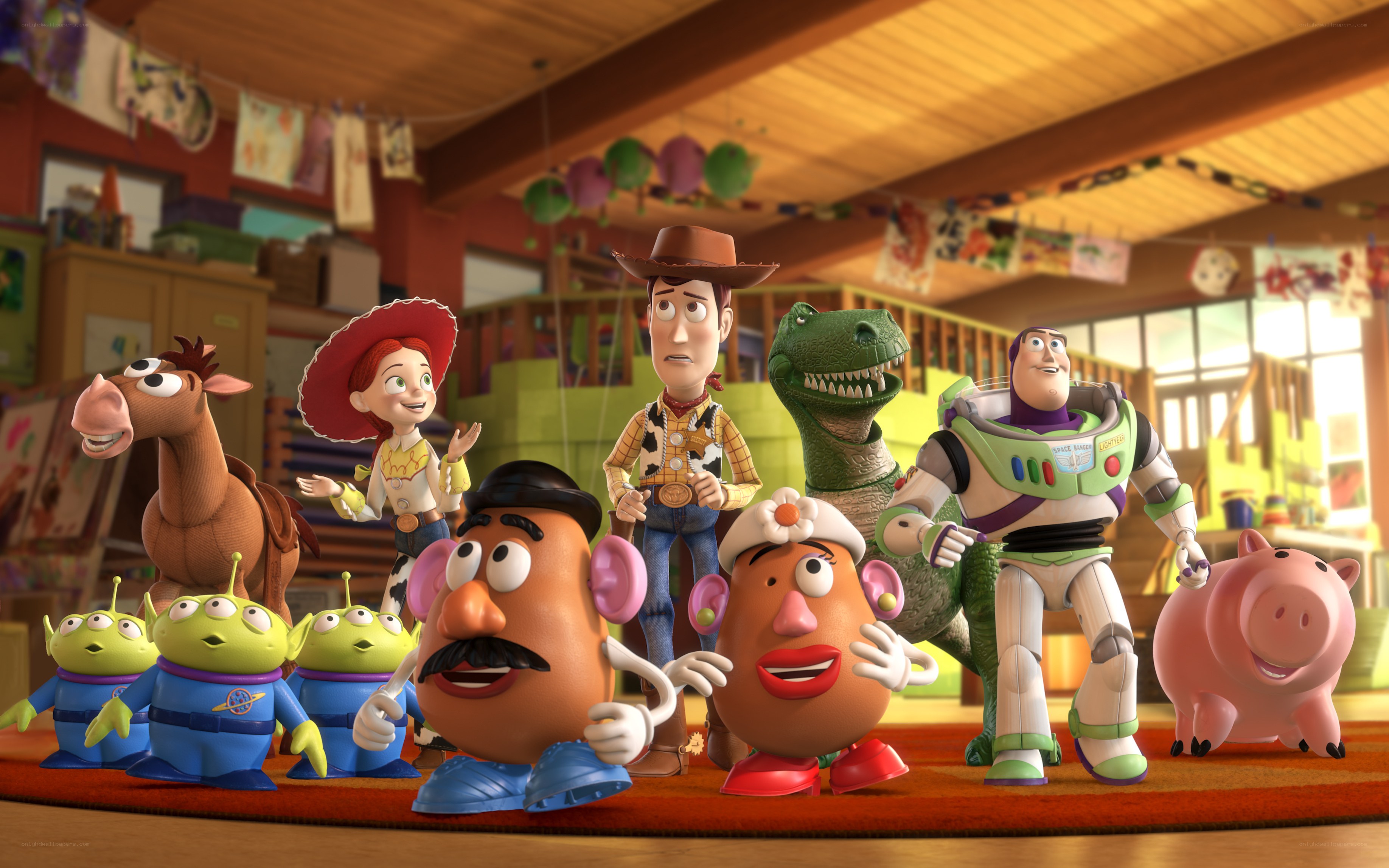 Toy Story characters together