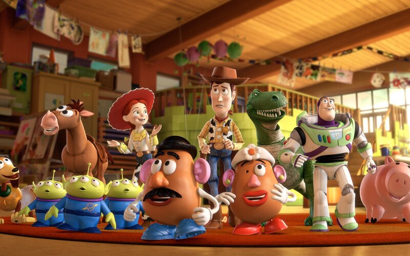 Toy Story characters together