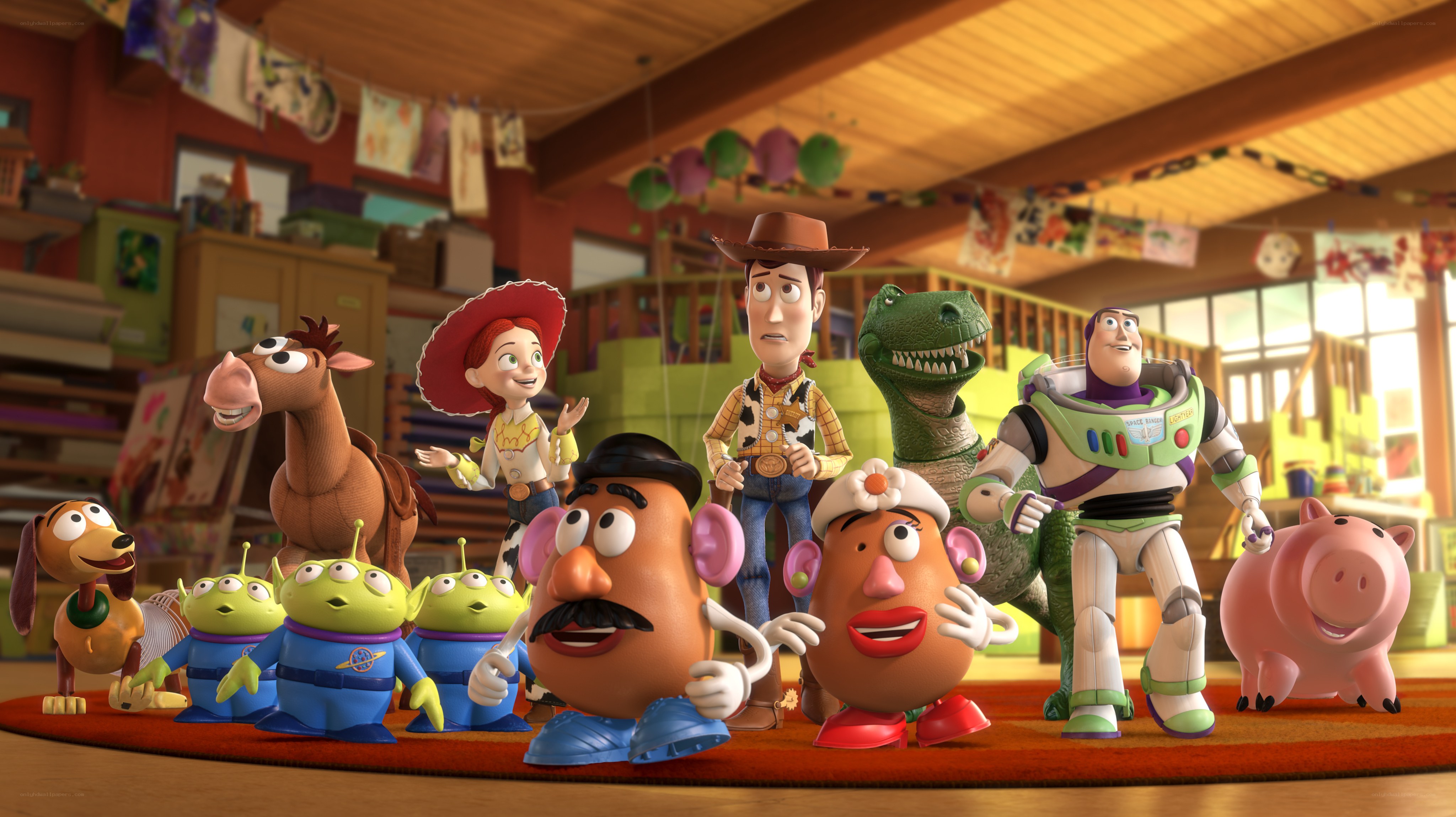 Toy Story characters together