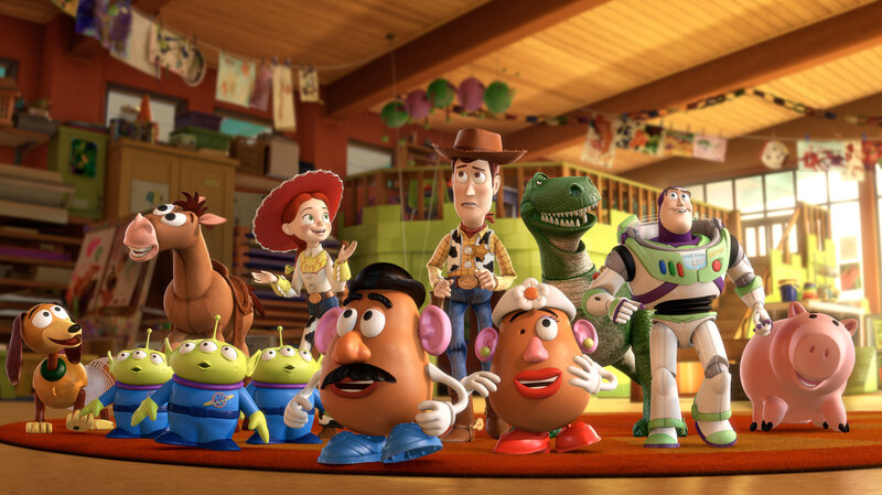 Toy Story characters together