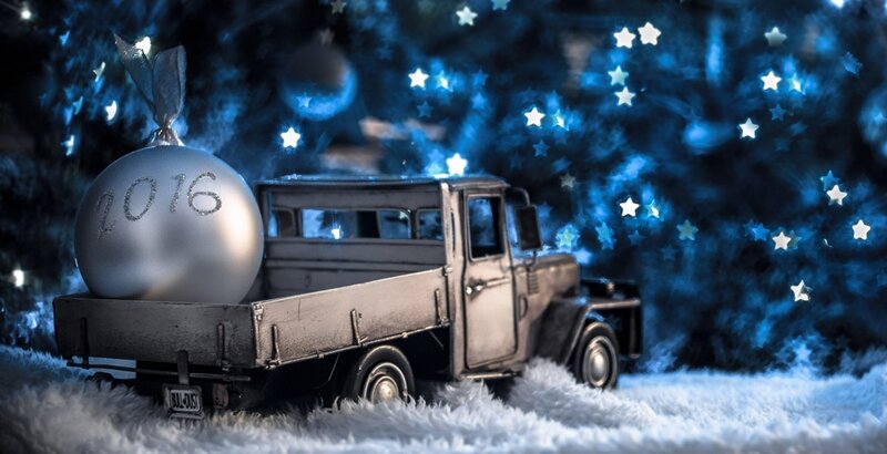 Toy Truck with Ornament