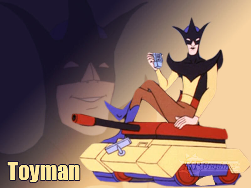 Toyman in his tank