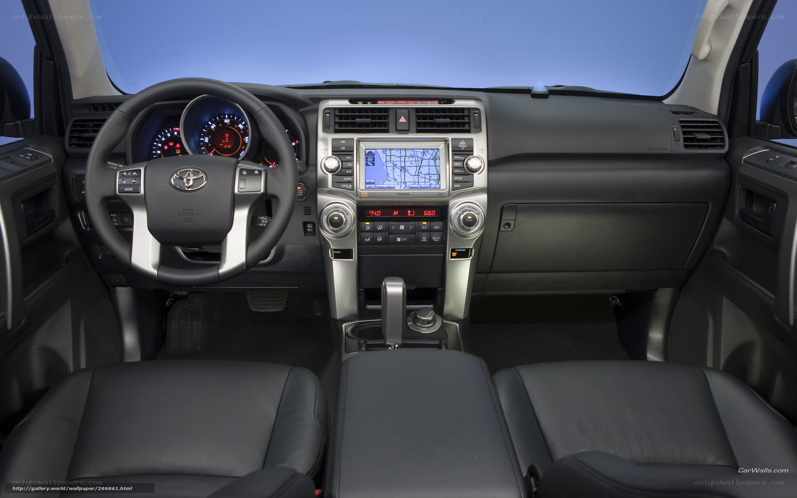 Toyota 4Runner interior dashboard