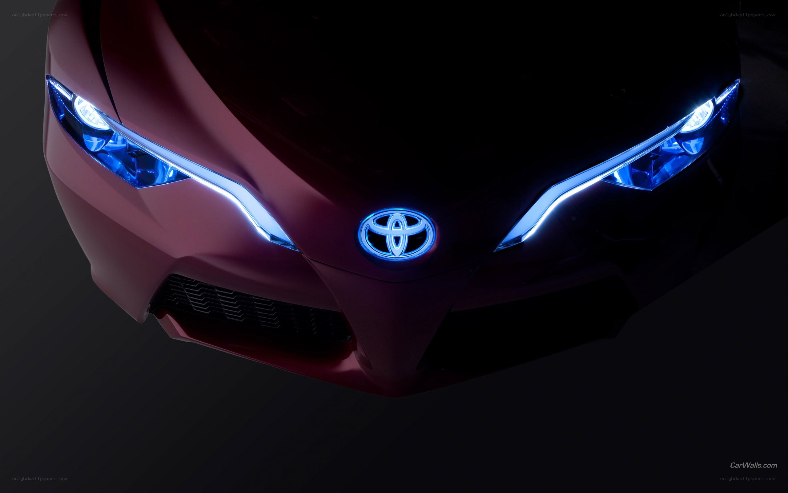Toyota concept car front view