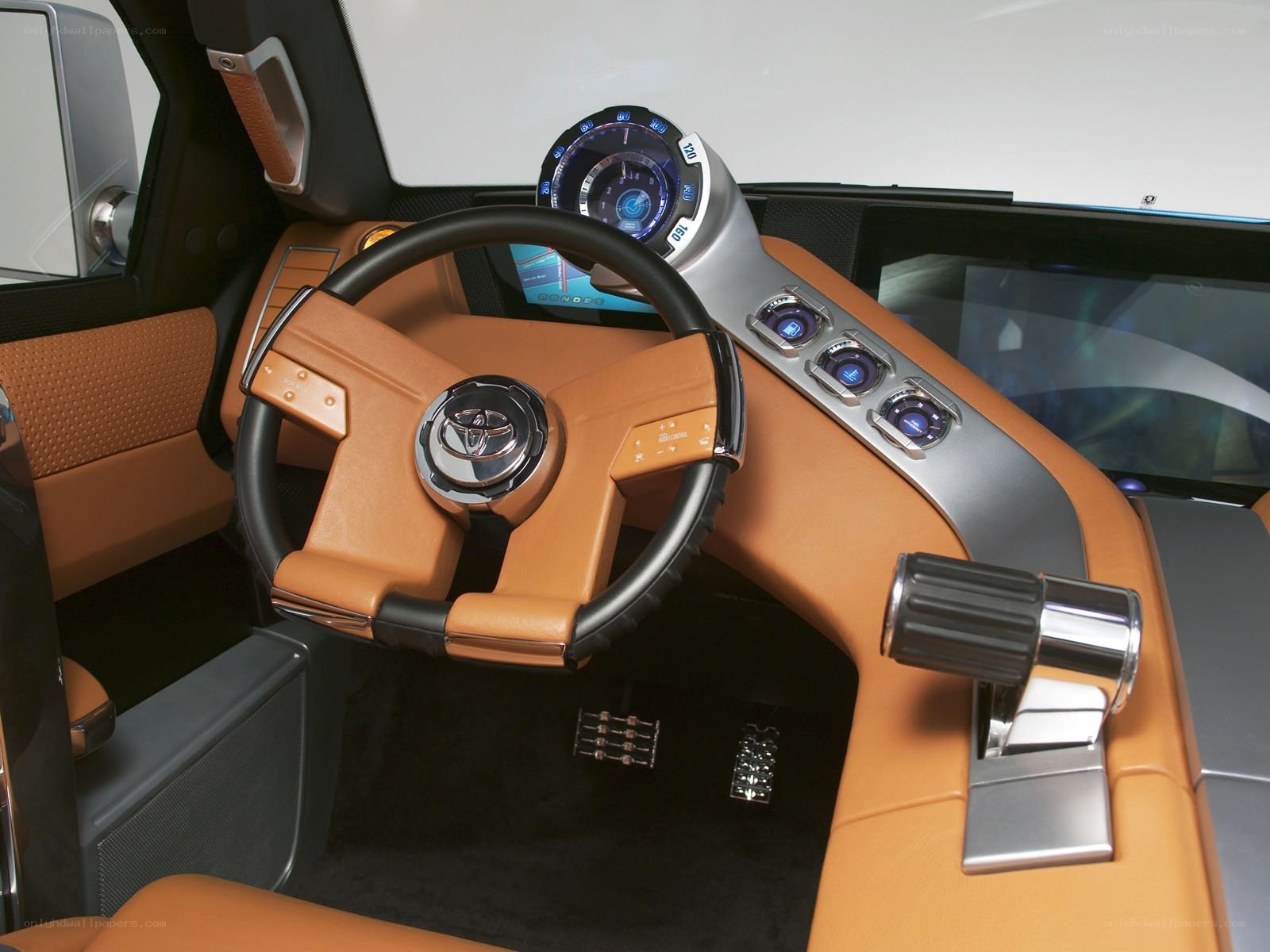 Toyota concept car interior