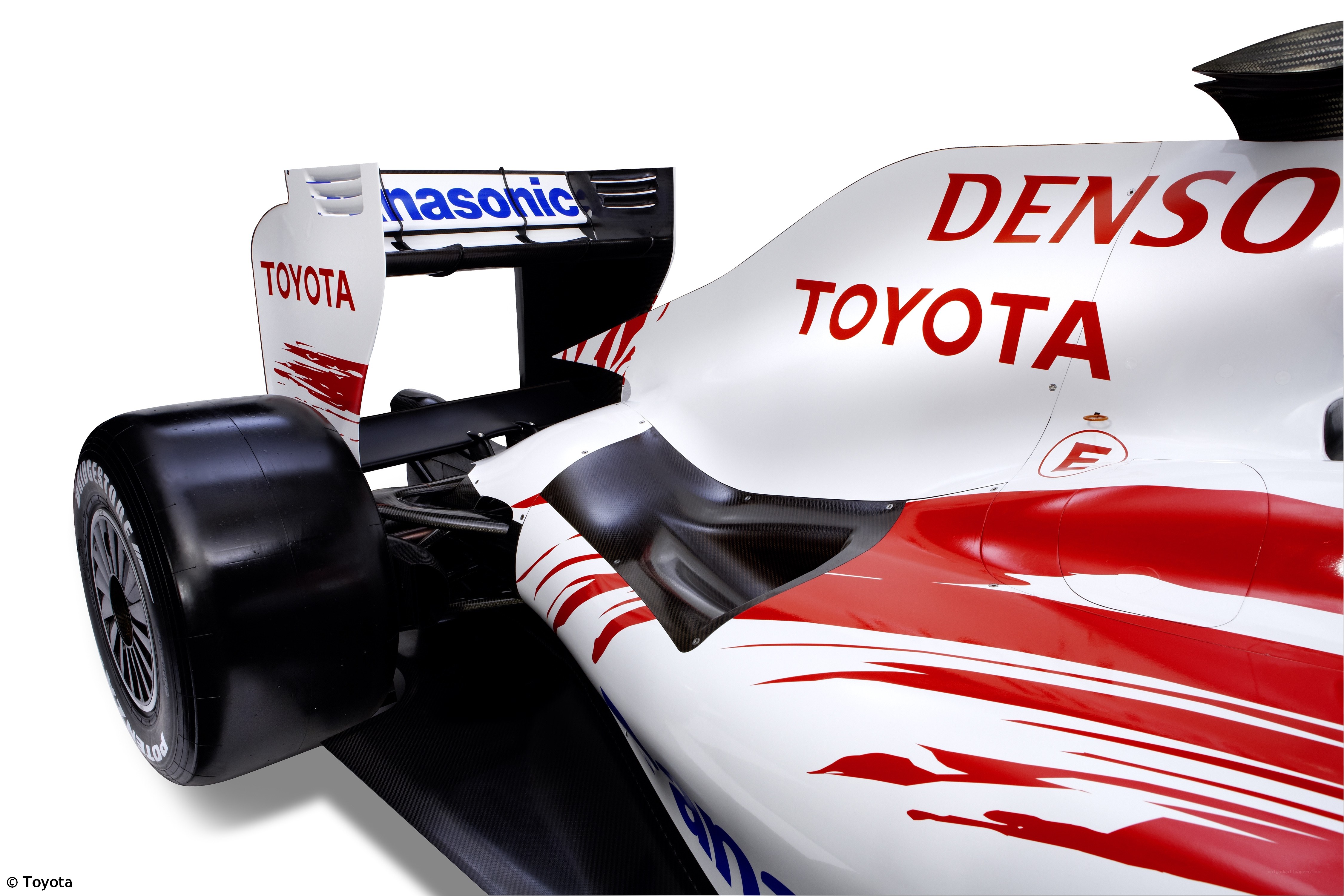 Toyota Formula 1 car front wing