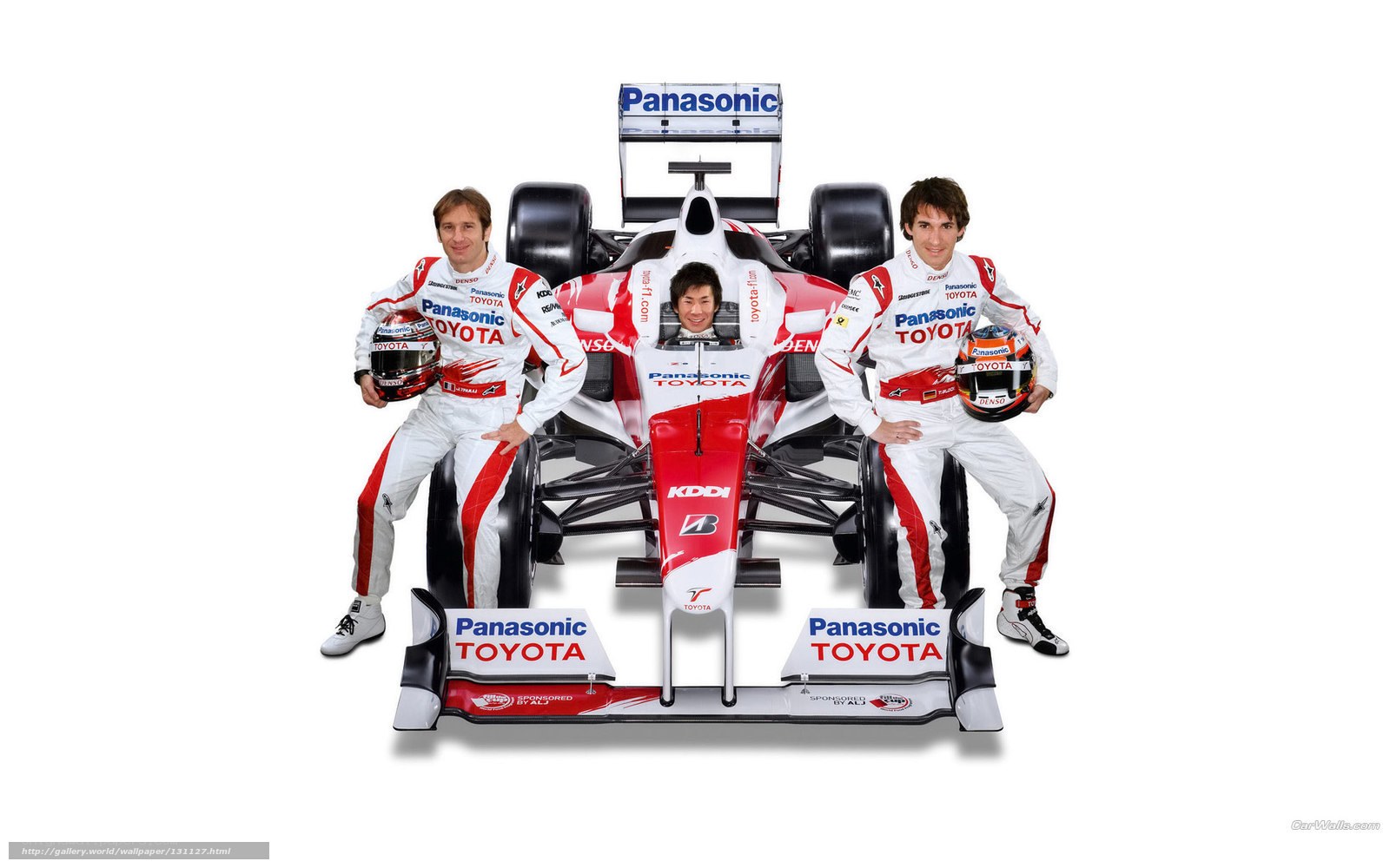 Toyota Formula 1 team photo