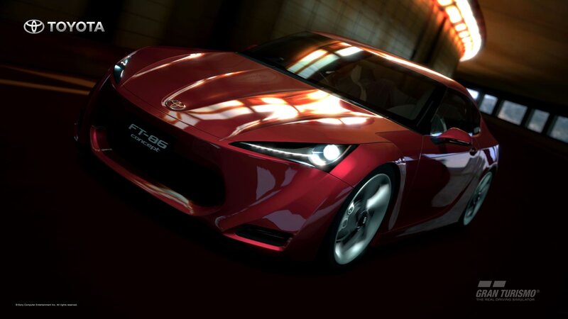 Toyota FT-86 Concept car