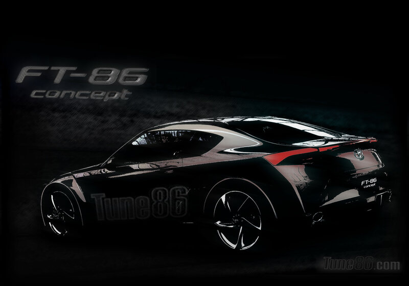 Toyota FT-86 Concept car