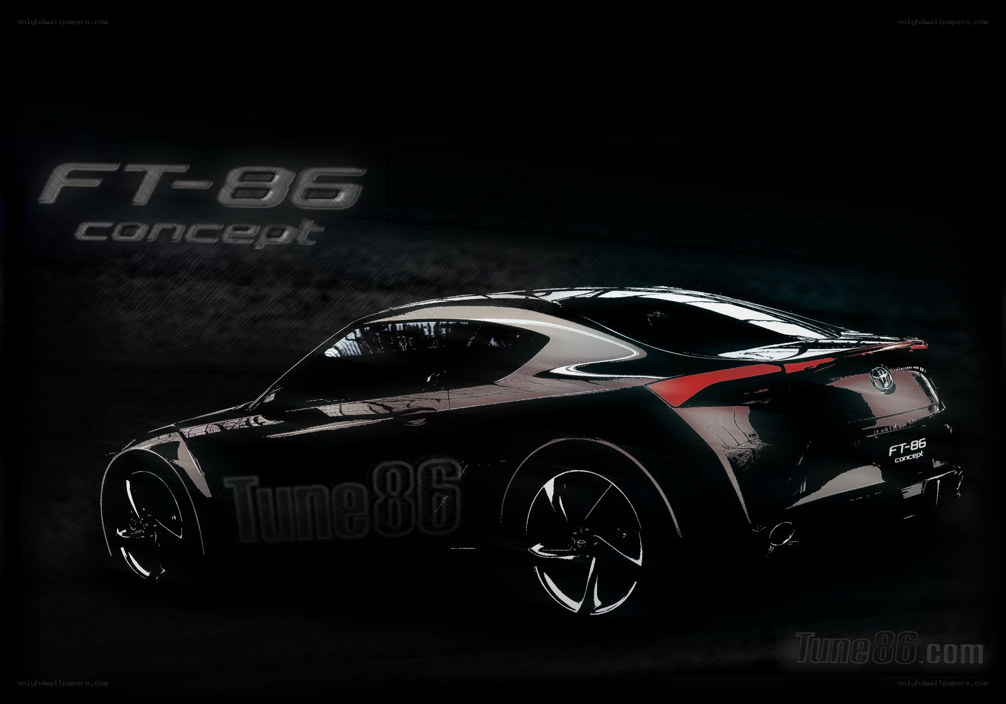 Toyota FT-86 Concept car