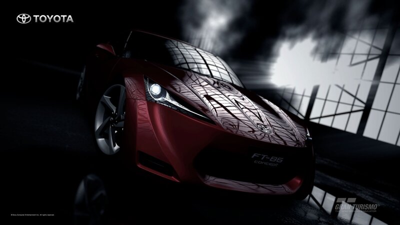 Toyota FT-86 Concept car