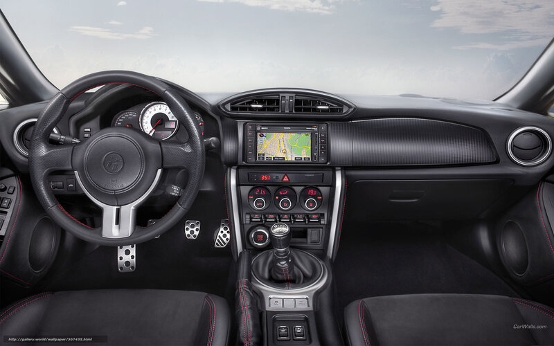 Toyota GT86 interior dashboard