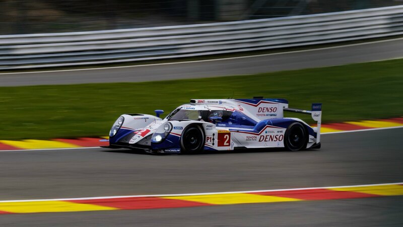 Toyota Hybrid Race Car — White