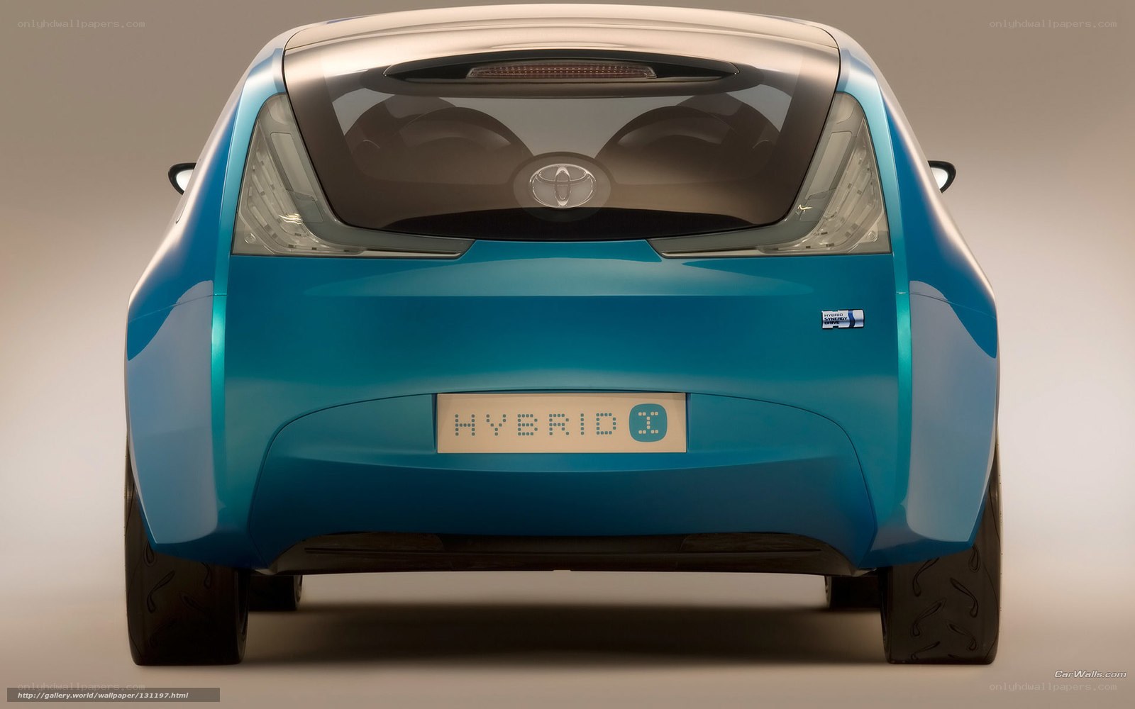 Toyota Hybrid X concept car