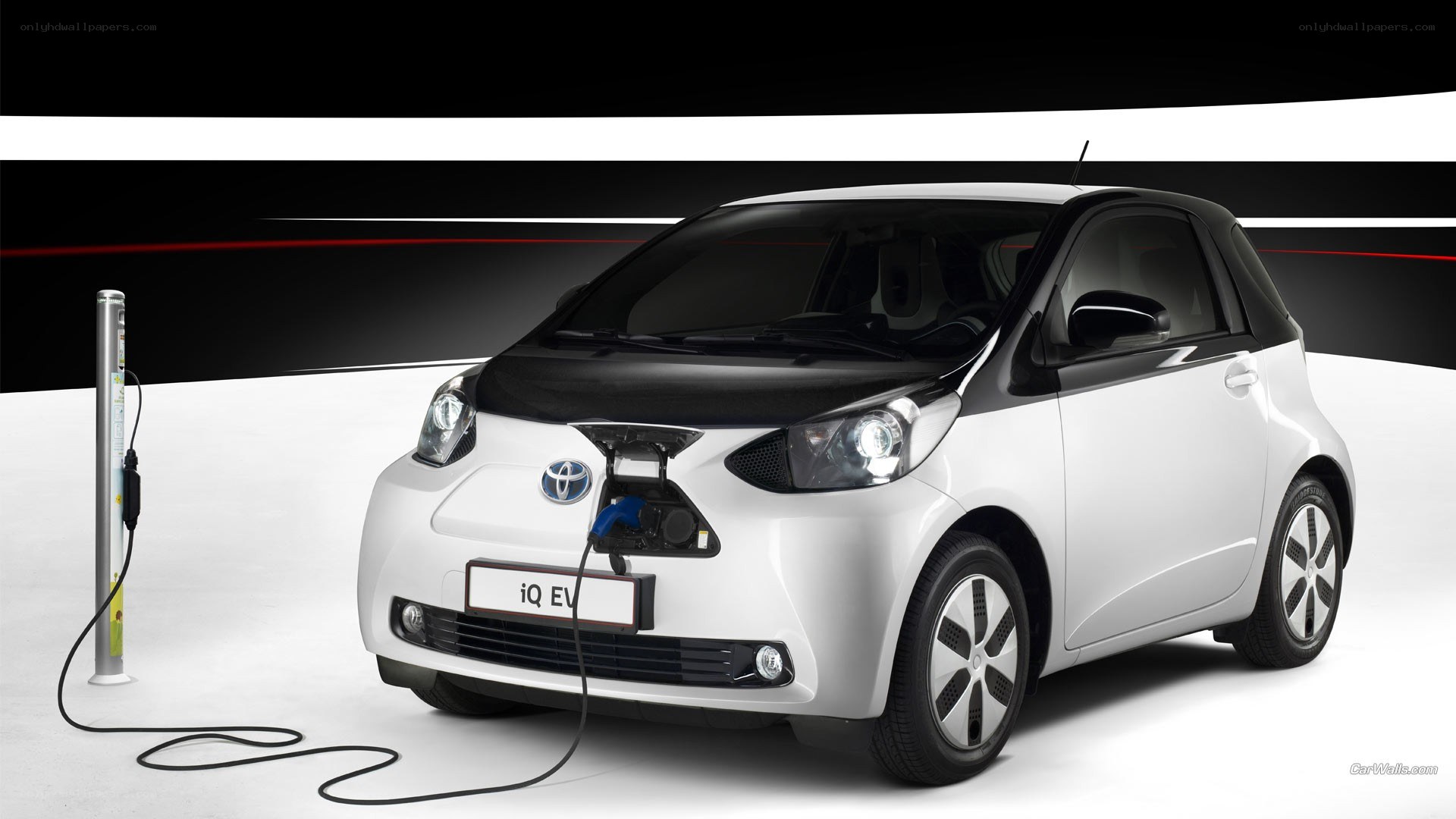 Toyota iQ EV charging
