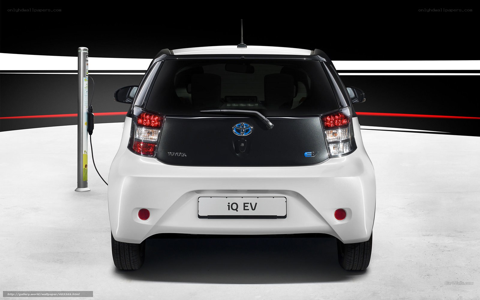 Toyota iQ EV charging