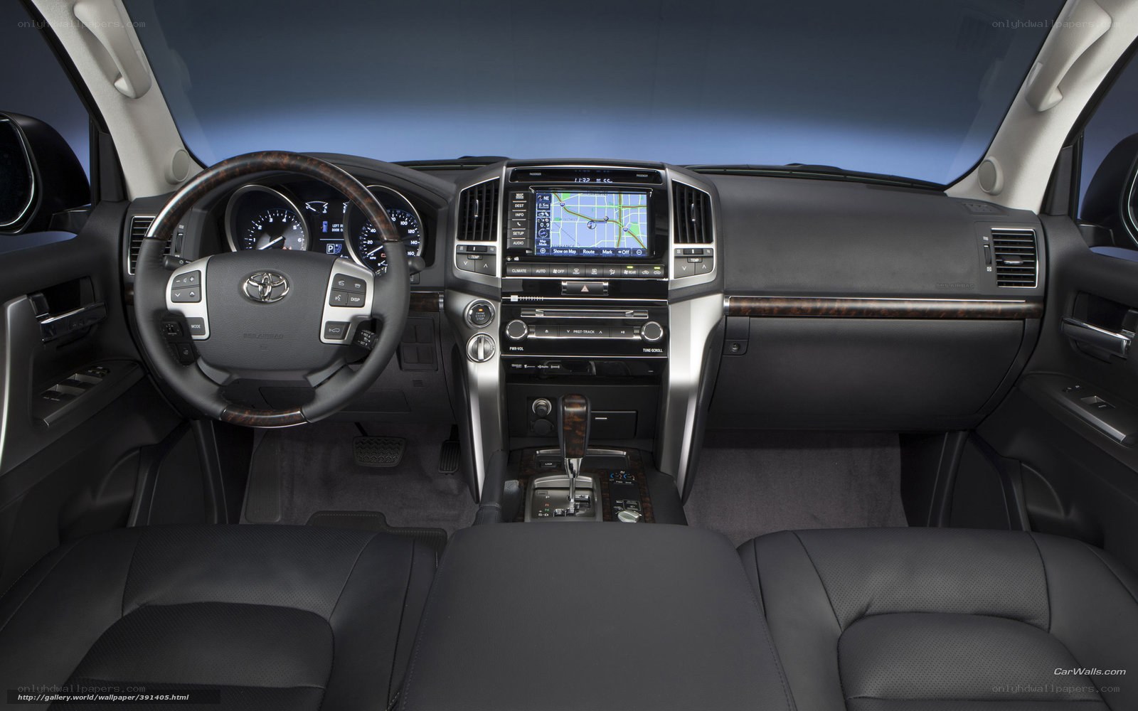 Toyota Land Cruiser interior
