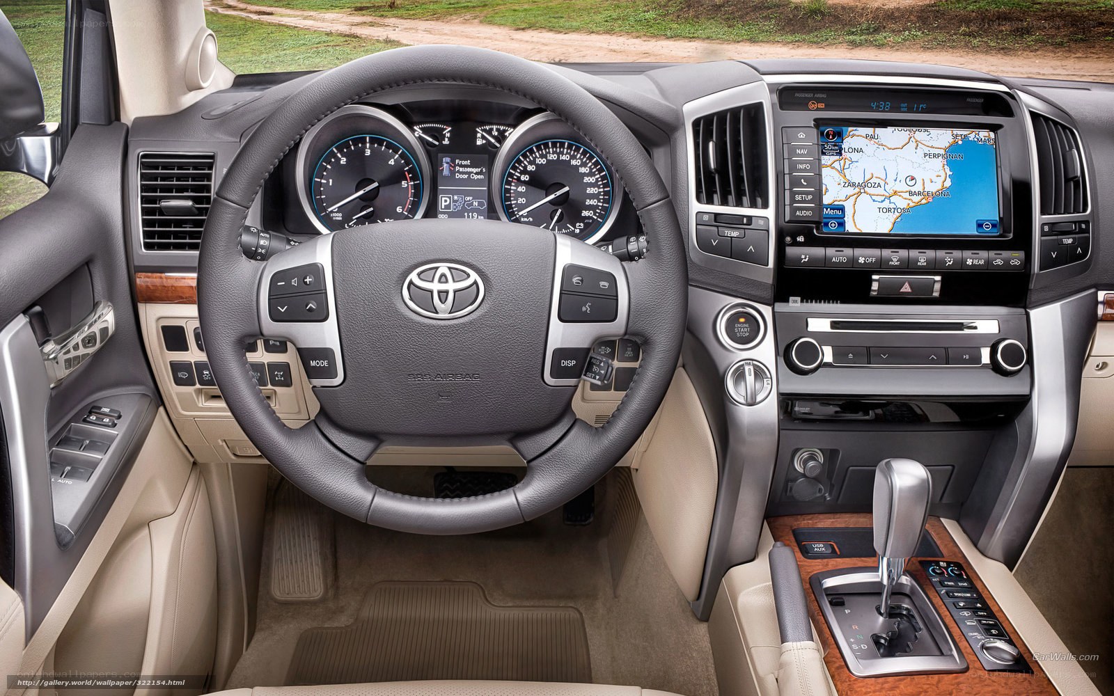 Toyota Land Cruiser interior