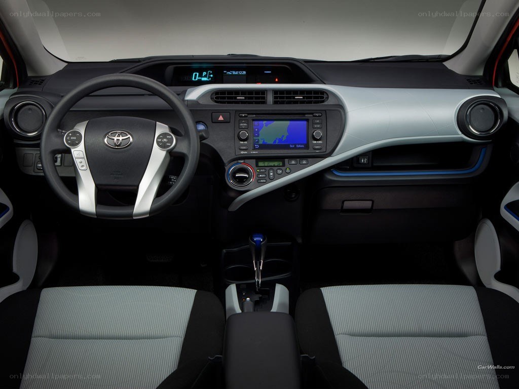 Toyota Prius c interior