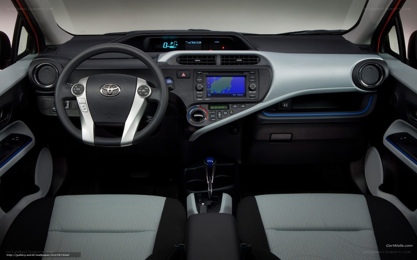 Toyota Prius c interior