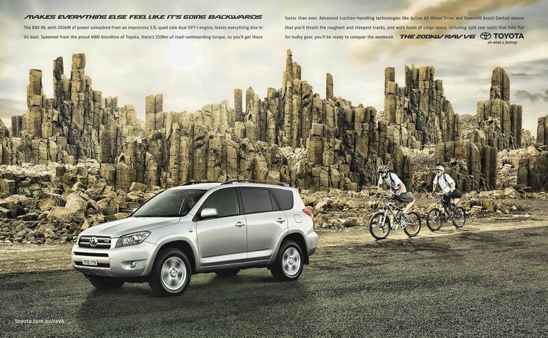 Toyota RAV4 advertisement