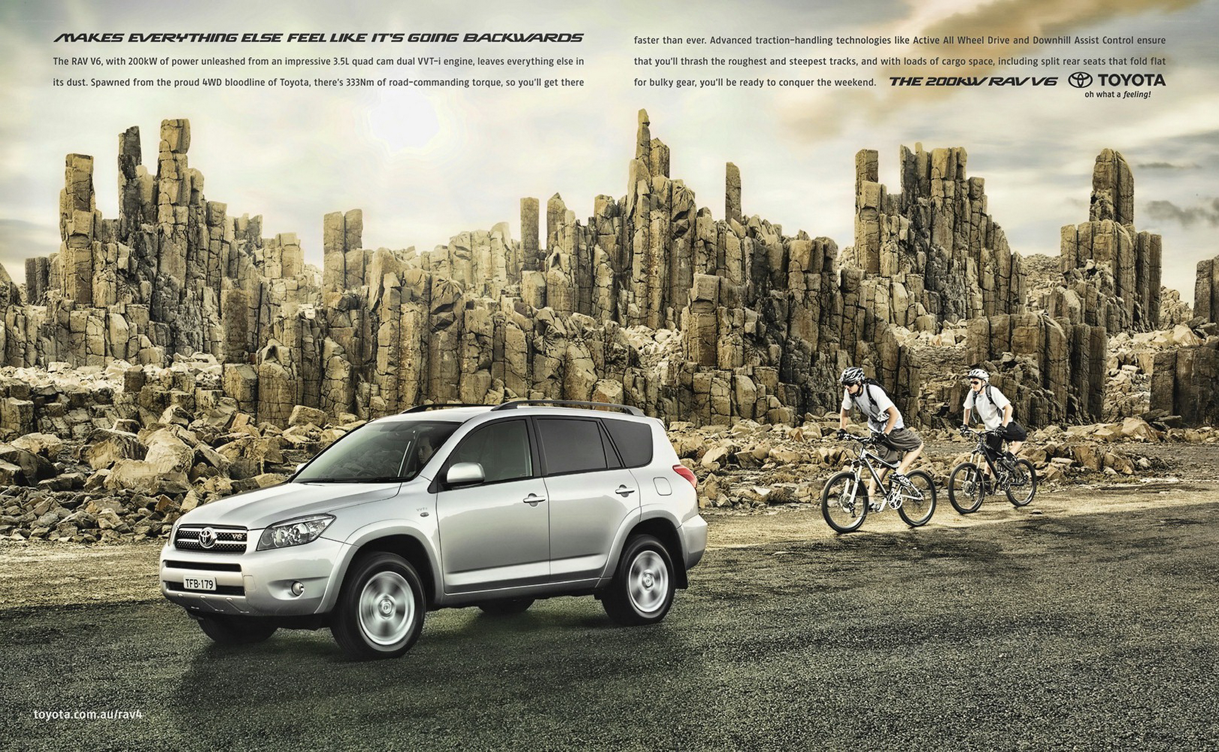 Toyota RAV4 advertisement