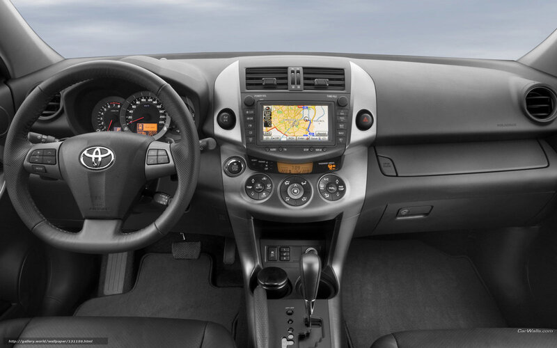 Toyota RAV4 interior dashboard